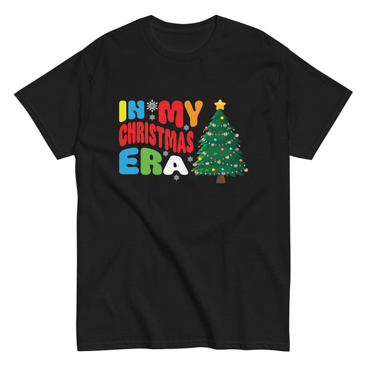 In My Christmas Era Cute Groovy Christmas Holiday Xmas Unisex classic tee