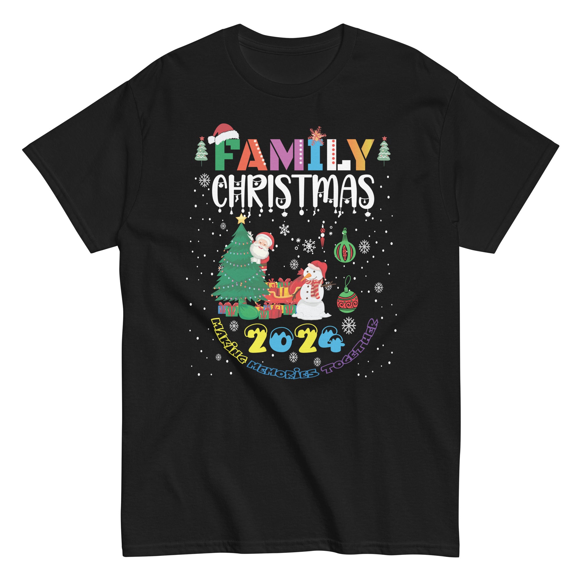 family-christmas-2024-christmas-squad-xmas-matching-pajamas-unisex-classic-tee