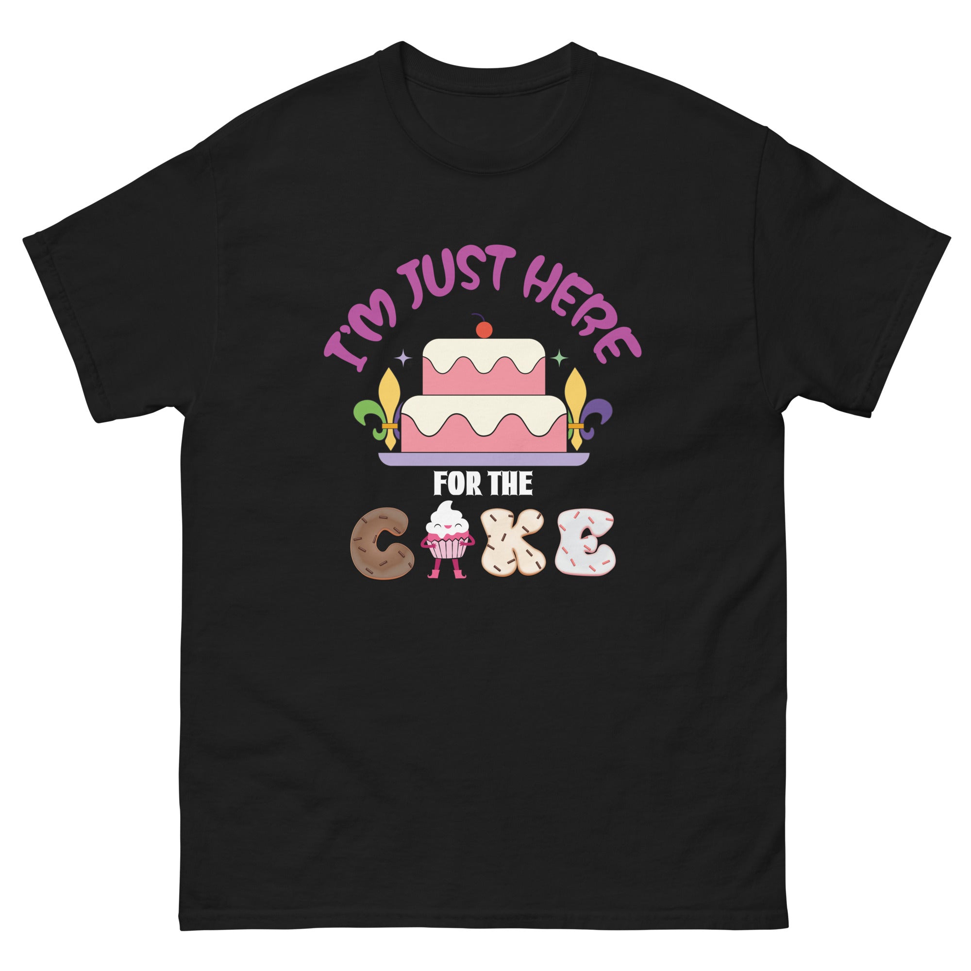 im-just-here-for-the-cake-shirt-funny-cake-lover-unisex-classic-tee