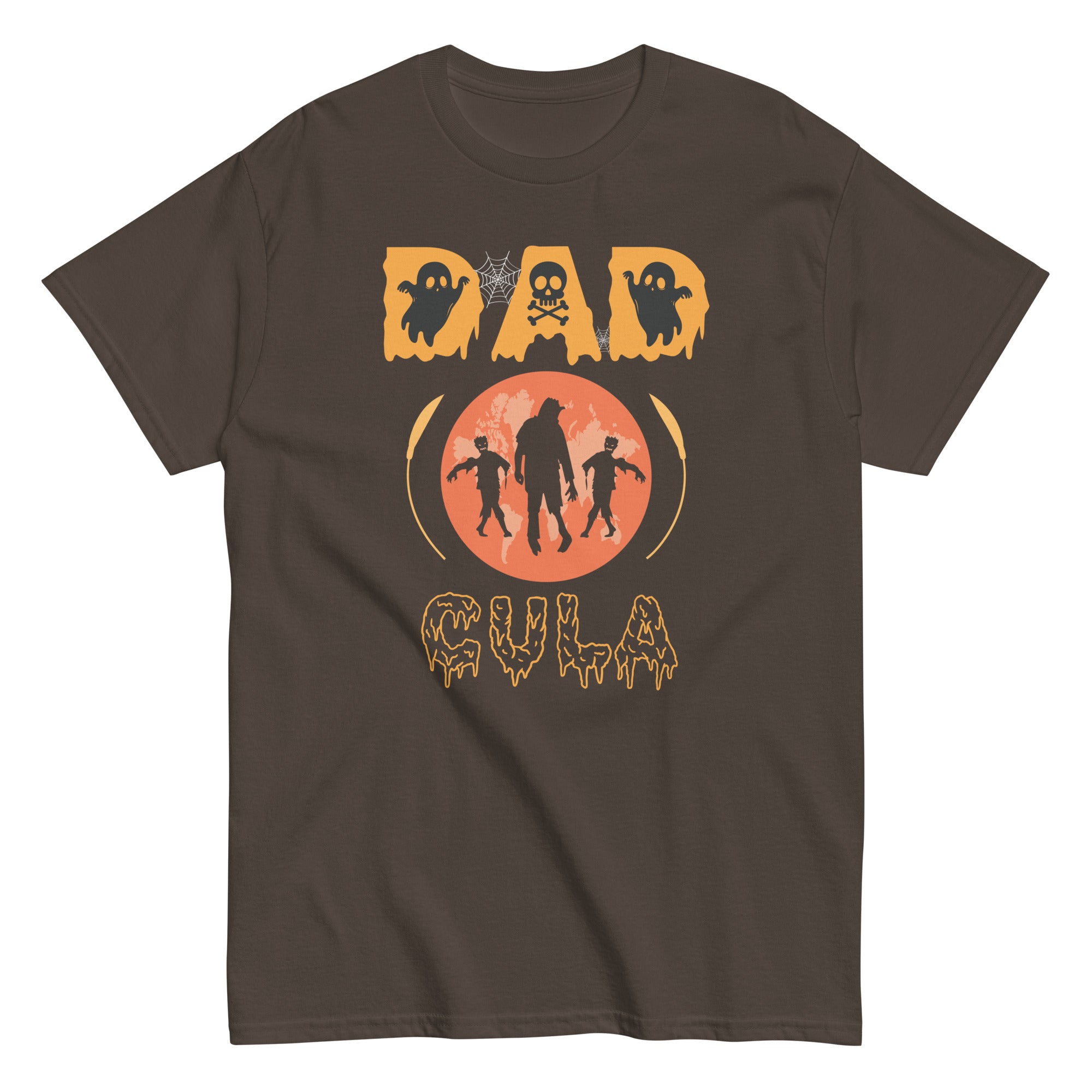 Funny Halloween Family Matching Dadcula Dad Cula Father Unisex classic tee