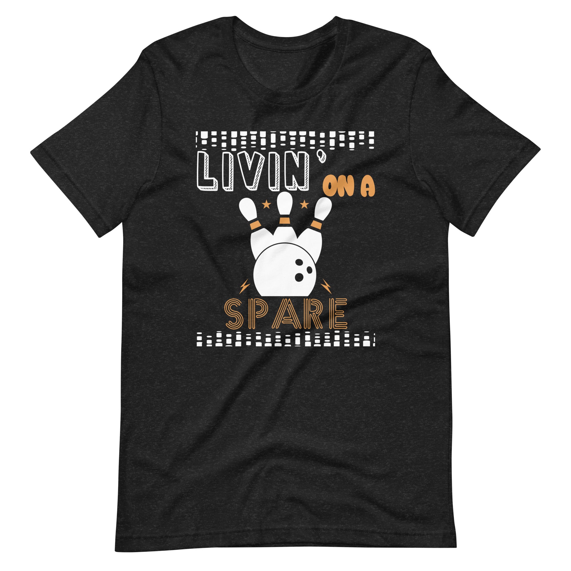 living-on-a-spare-bowling-league-team-tee-funny-bowl-unisex-t-shirt